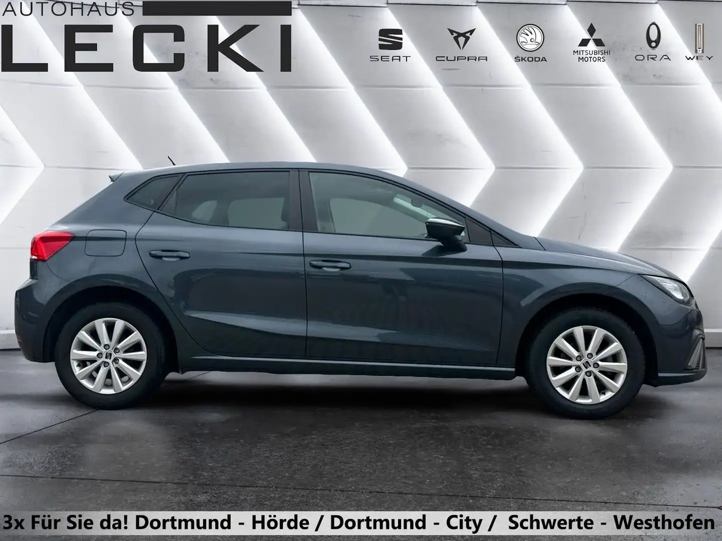 SEAT Ibiza Style 1.0TSI *WINTERPAKET*F-LINK*KAMERA*PDC*GJR* Grau - 2