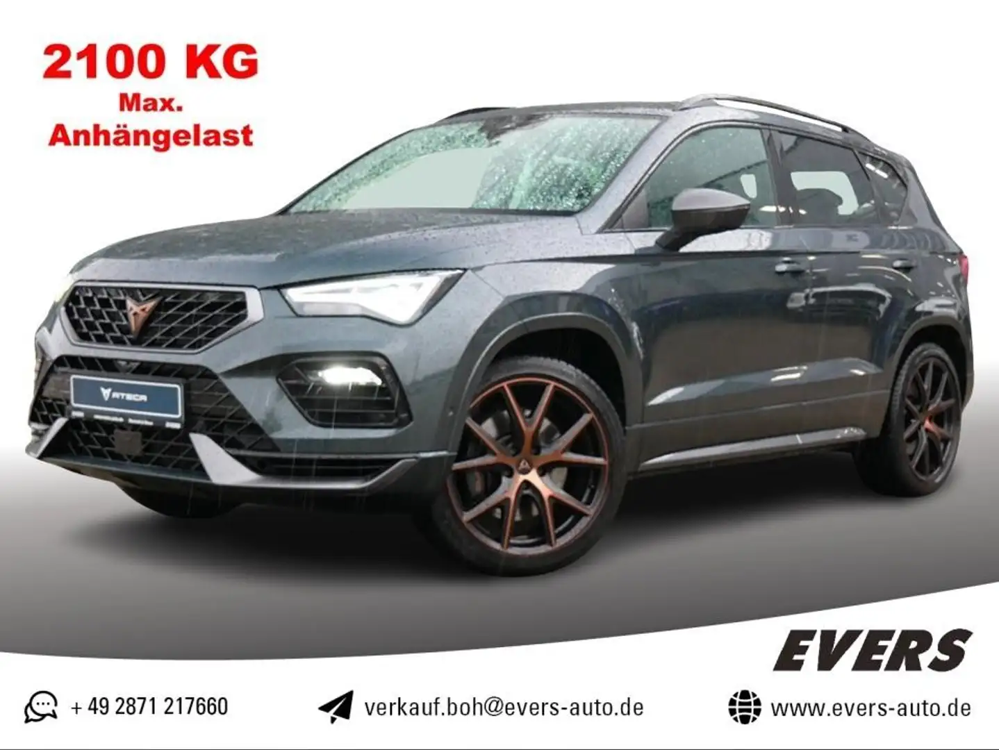 CUPRA Ateca 2.0 TSI VZ 4DRIVE DSG AHK+PANORAMAD.+ACC - 1