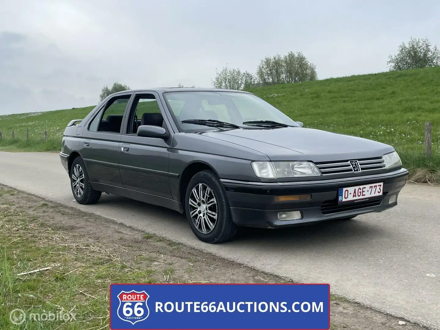 Peugeot 605 SR 1990 | Route 66 Auctions Negru - 1