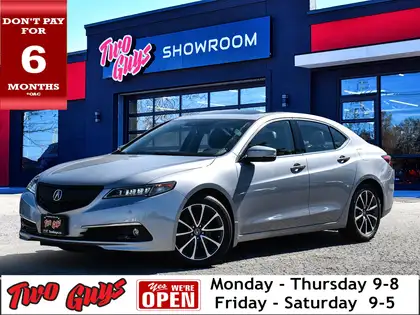 Gray 2015 Acura TLX SH-AWD with Elite Package Sedan 9-Speed Automatic