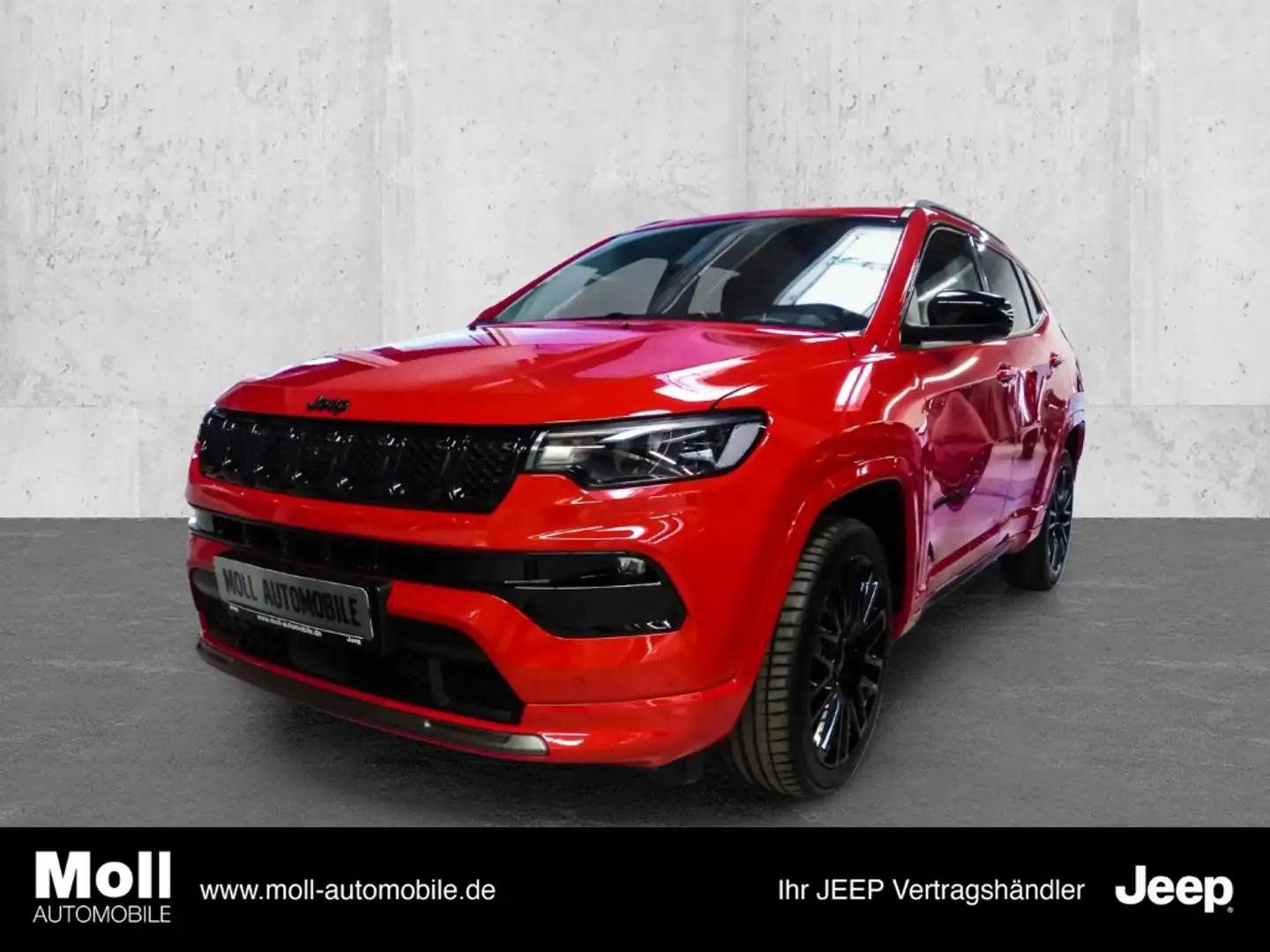 Jeep Compass E-HYBRID HIGH ALTITUDE PREMIUM,Park,Komfort,TECHNO Rot - 1