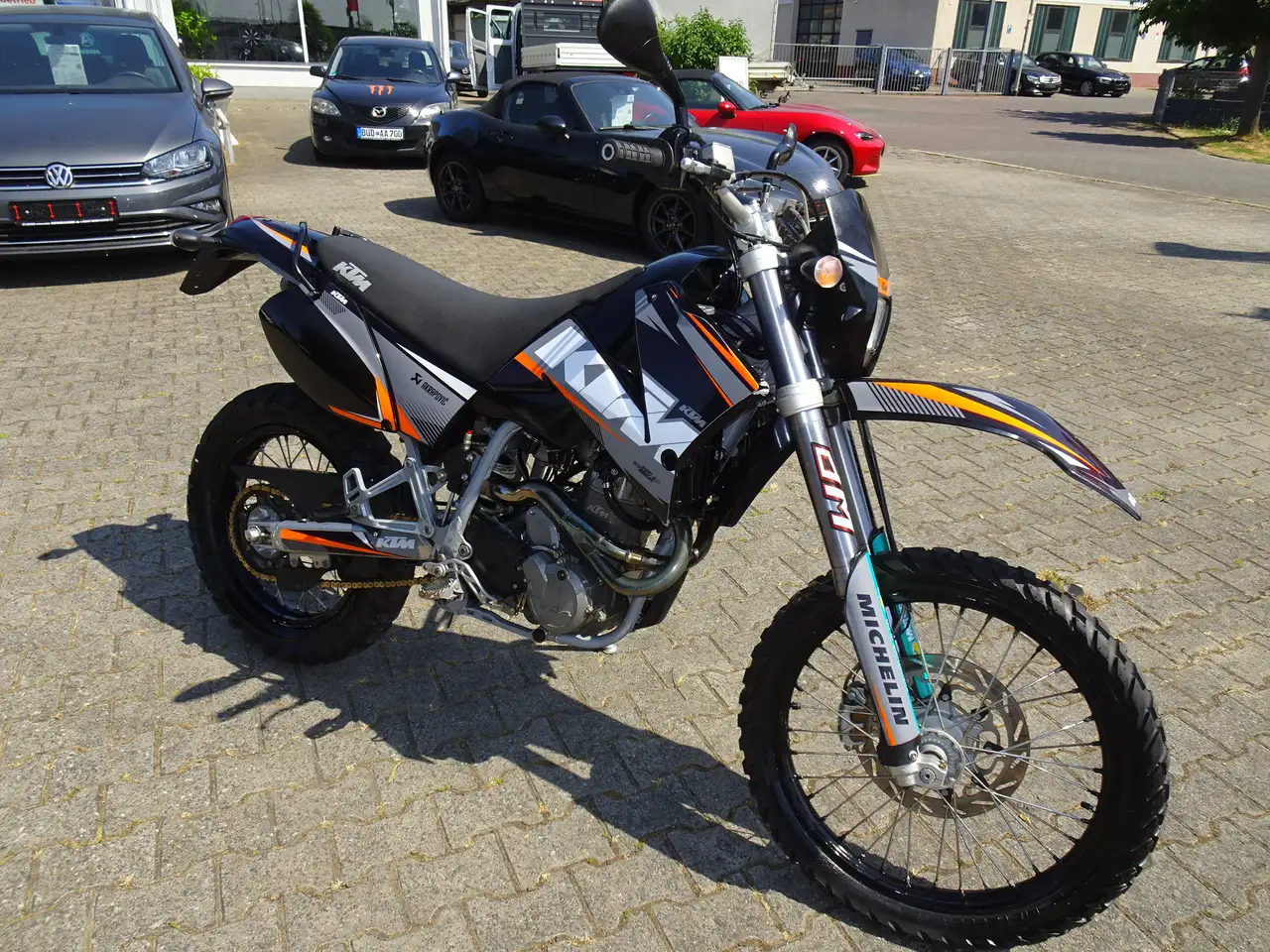 Predám motocykel KTM 640 LC 4 z Nemecka, predaj ojazdených motocyklov KTM  640 LC 4 s najazdených kilometrov mobile.de, autoscout24 v slovenčine