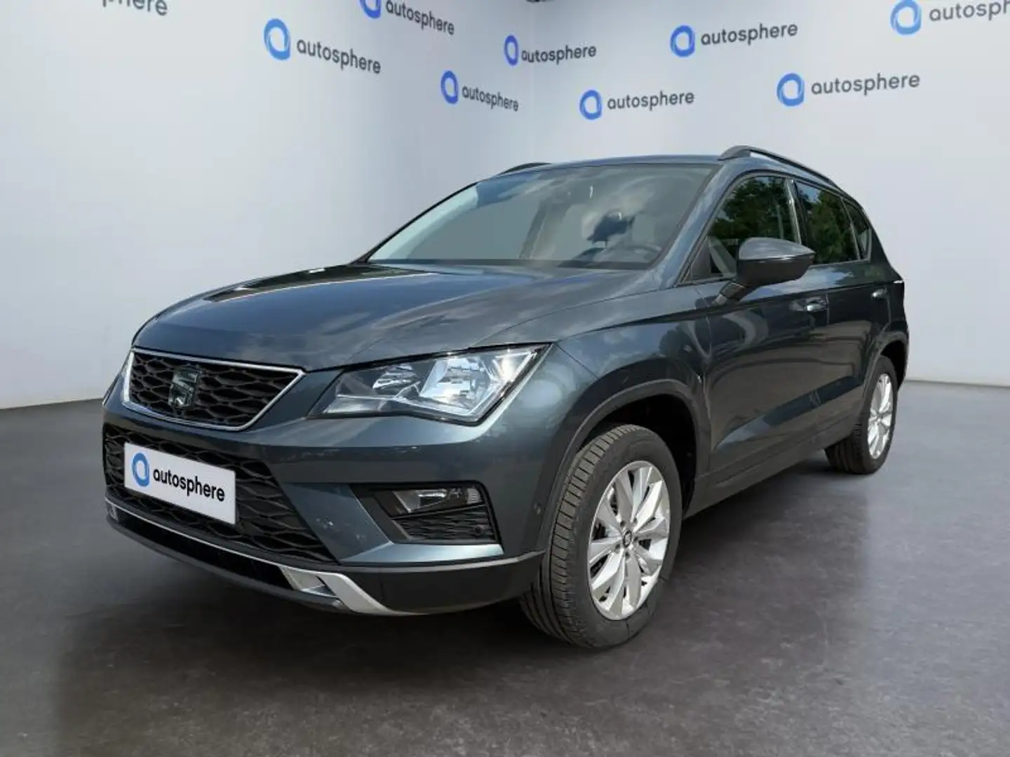 SEAT Ateca Style ClimAuto alu ParkPilot  !!! 59.100km !!! Noir - 1