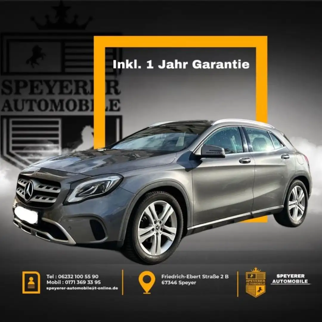 Mercedes-Benz GLA 180 |NAVI|LED|SHZ|AHK|PDC|LM Grau - 1