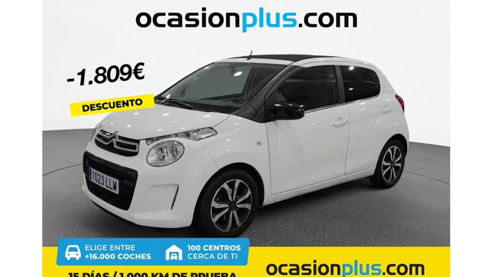 Citroen C1 1.0 VTi Airscape Shine 72 Blanco - 1