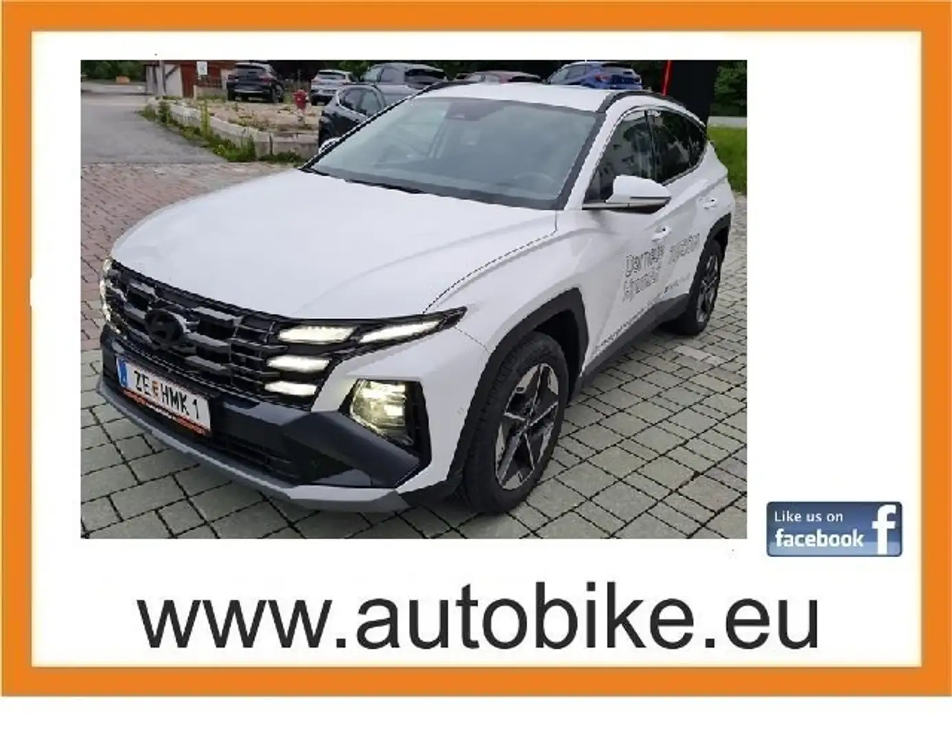 Hyundai TUCSON 1,6 T-GDI 48V 4WD Go! Plus DCT Bianco - 1