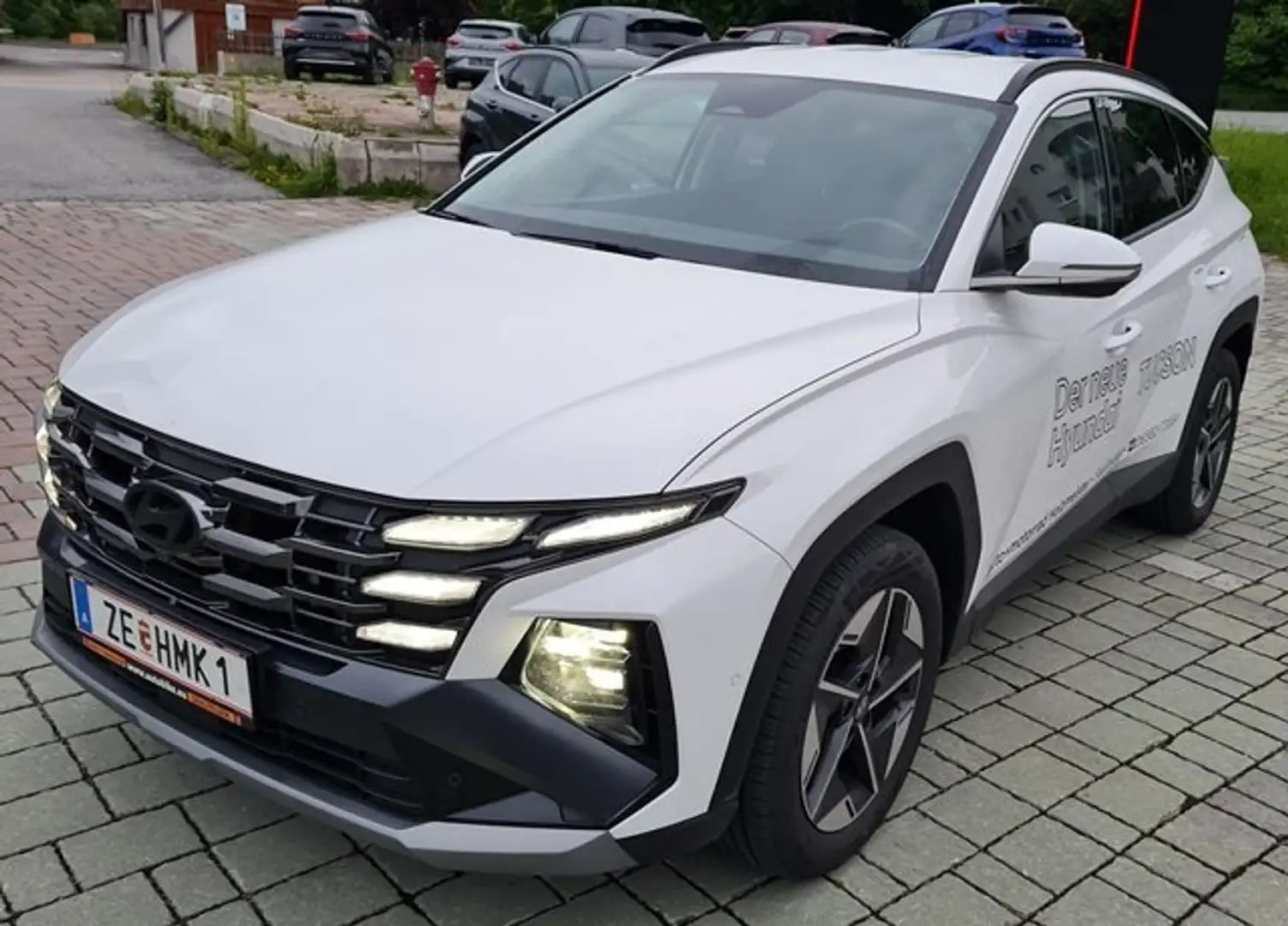 Hyundai TUCSON 1,6 T-GDI 48V 4WD Go! Plus DCT Bianco - 2