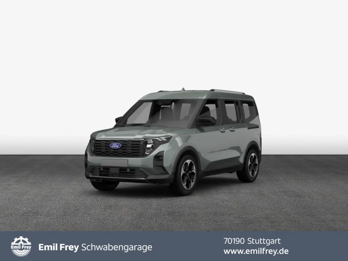 Ford Tourneo Courier 1.0 EcoBoost Aut. TITANIUM 92 kW, Grau - 1