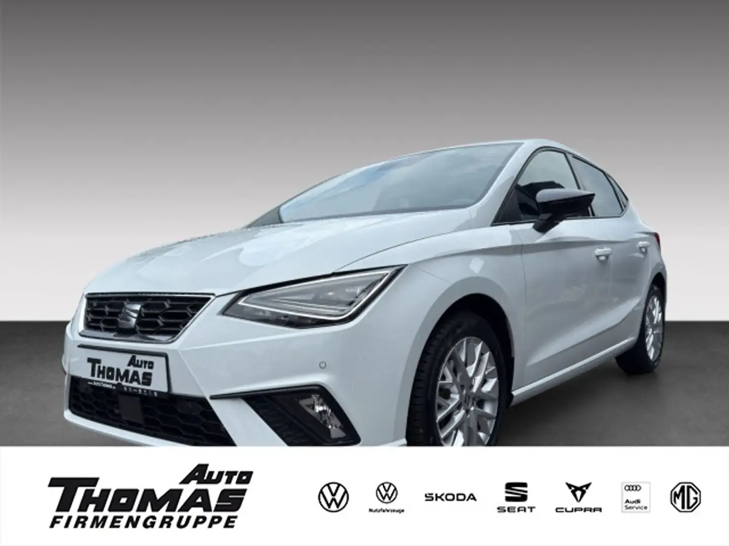 SEAT Ibiza FR 1.0 TSI DSG NAVI+LED+KAMERA Wit - 1