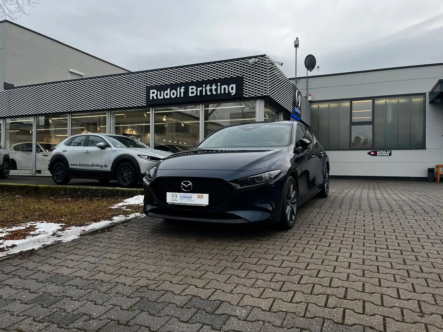 Mazda 3 Lim Benzin 122PS 6AG Exclusive-Line Navi PDC Bleu - 2