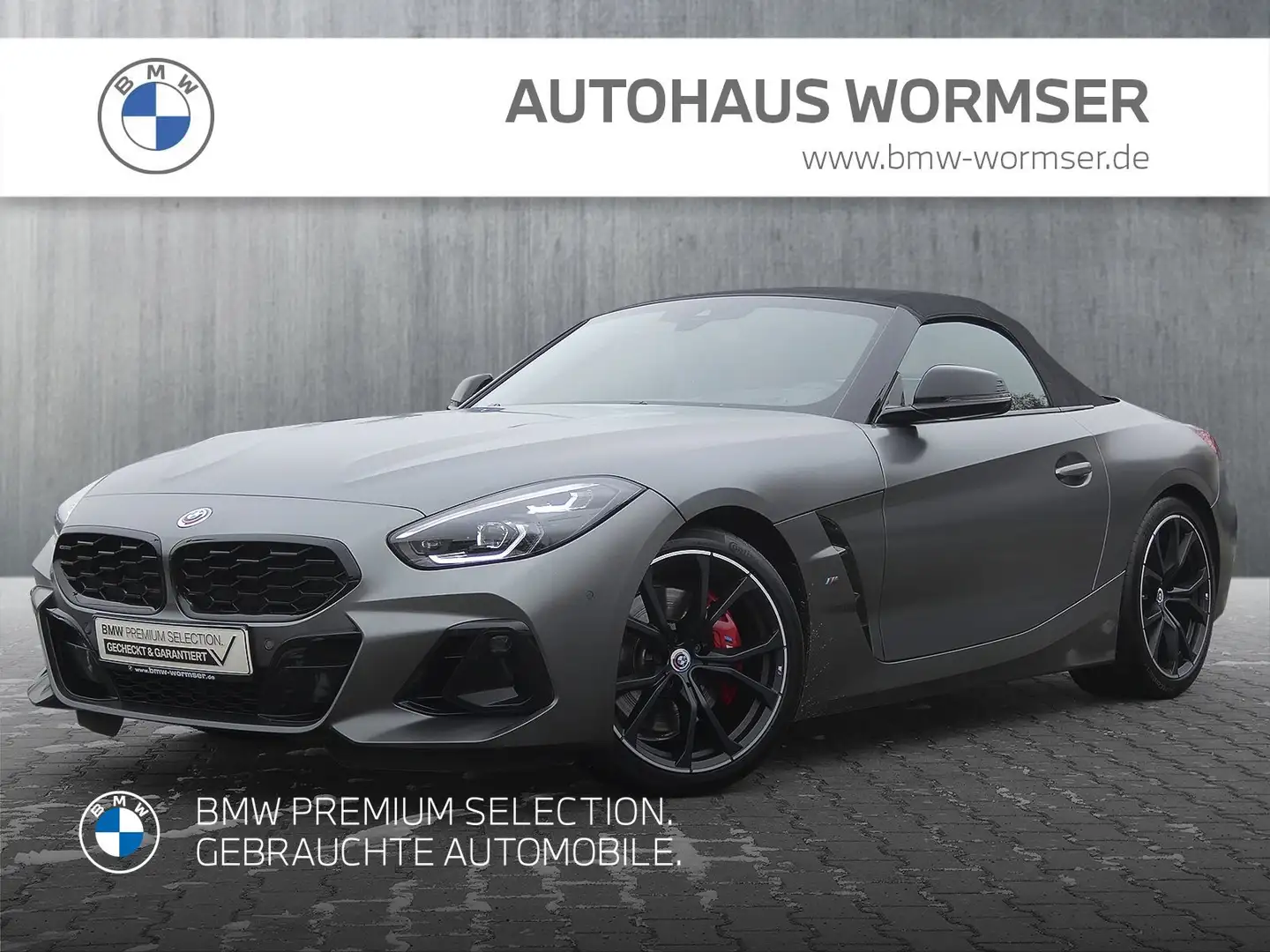 BMW Z4 M40i   Head-Up HK HiFi DAB LED WLAN RFK Shz Grau - 1