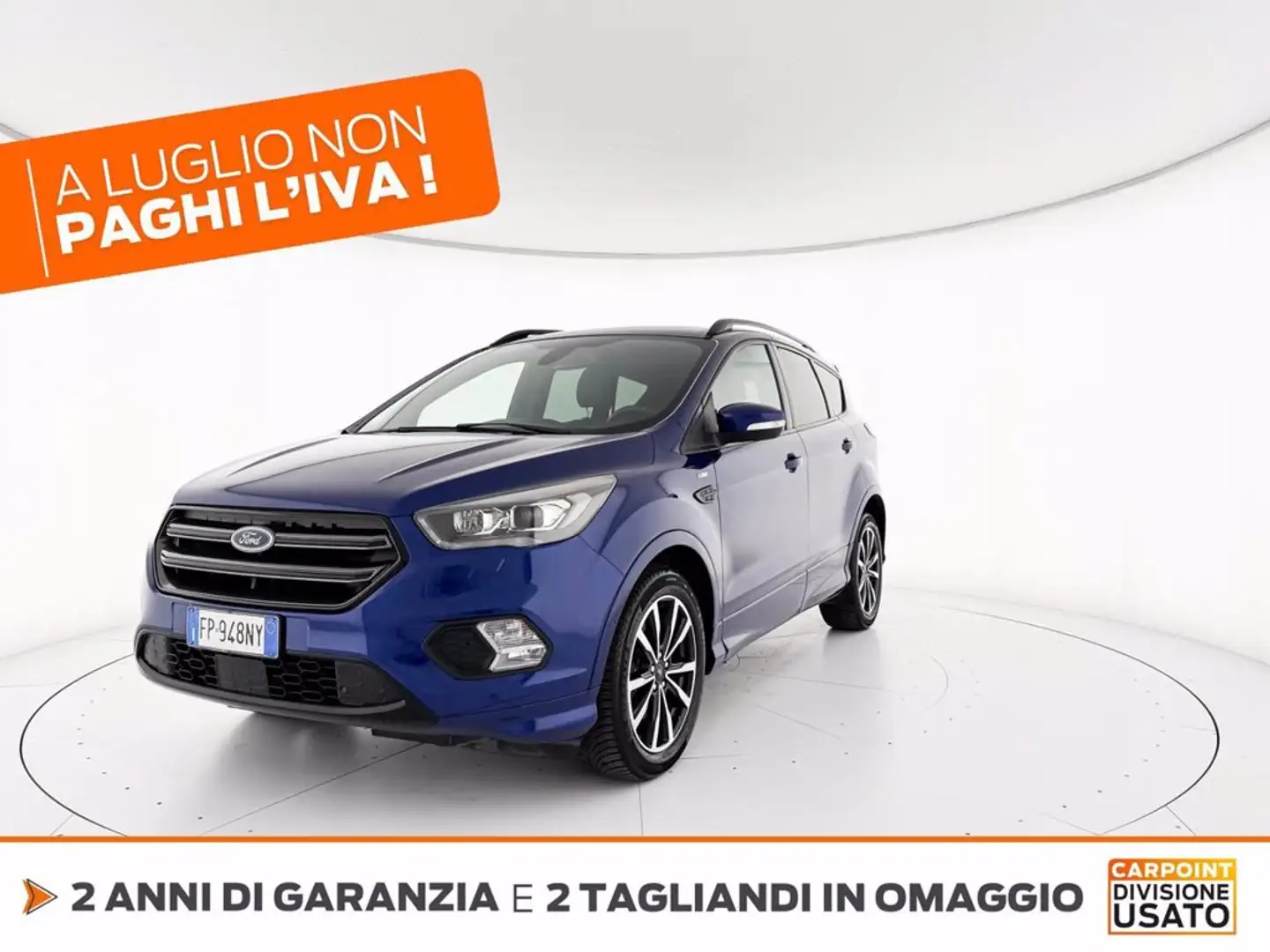 Ford Kuga 1.5 tdci st-line s&s 2wd 120cv powershift Bleu - 1