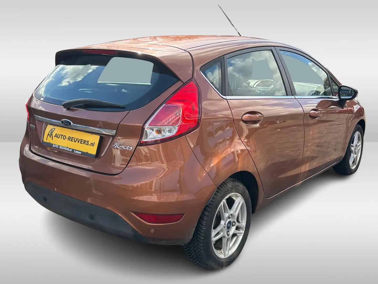 Ford Fiesta 1.0 EcoBoost Titanium / Airco / Keyless / 4S bande Bruin - 2