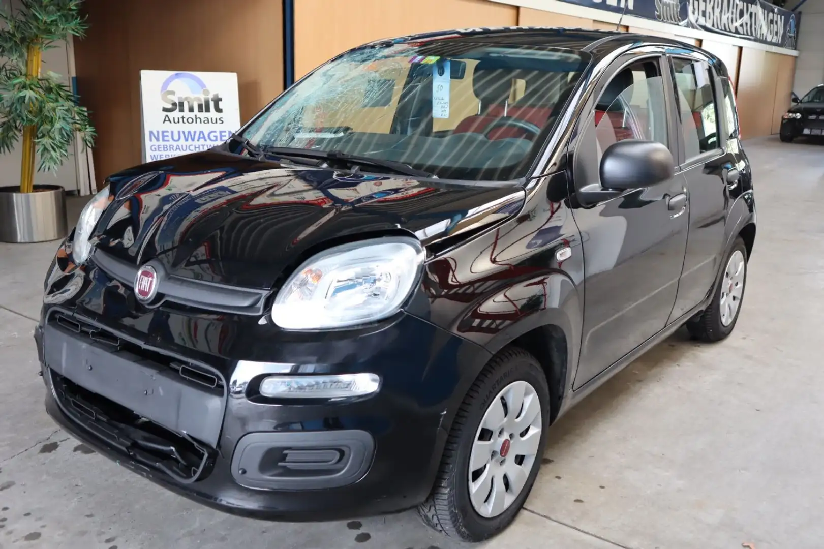 Fiat Panda Pop 1.2/ Klima / mit einen Pizzaofen Zwart - 1