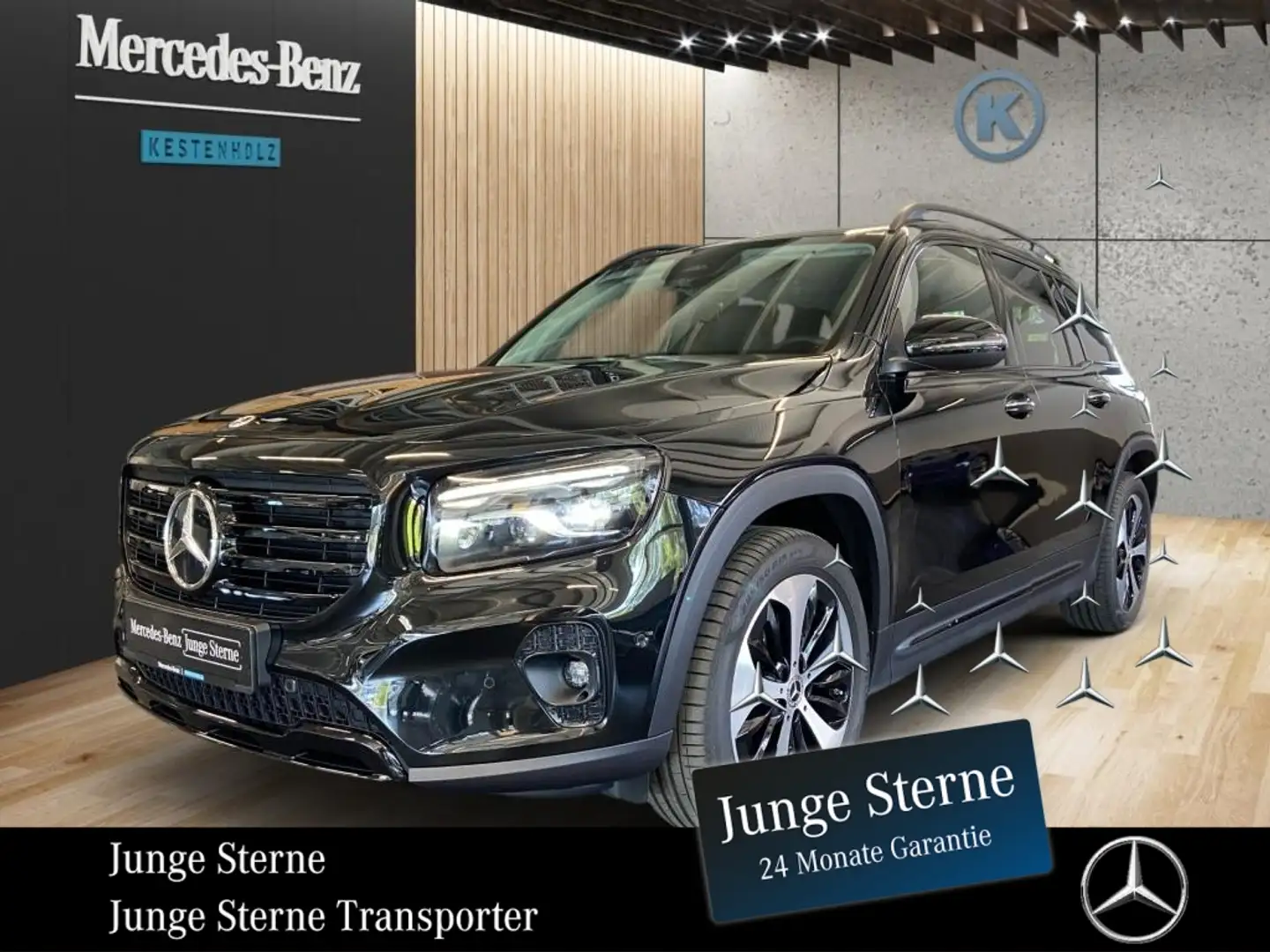 Mercedes-Benz GLB 200 d 4M *PROGRES*NIGHT*AHK*MEMO*MBUX*NAVI* Schwarz - 1