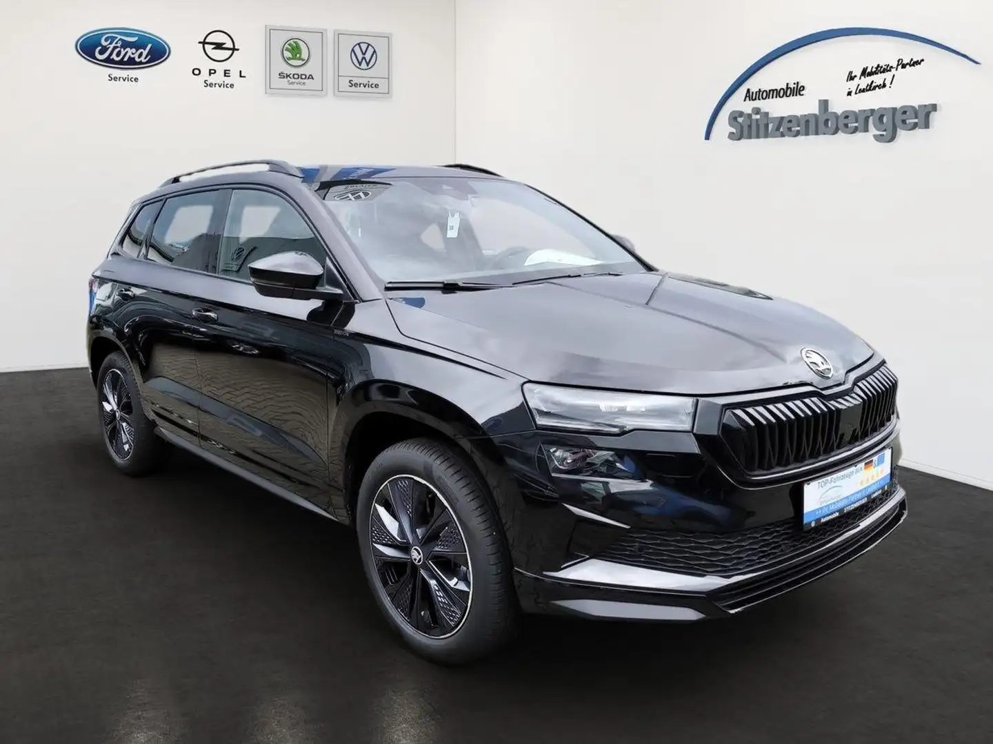 Skoda Karoq Sportline 2.0 TSI DSG 4x4*Navi*AHK*SHZ*ACC Noir - 2