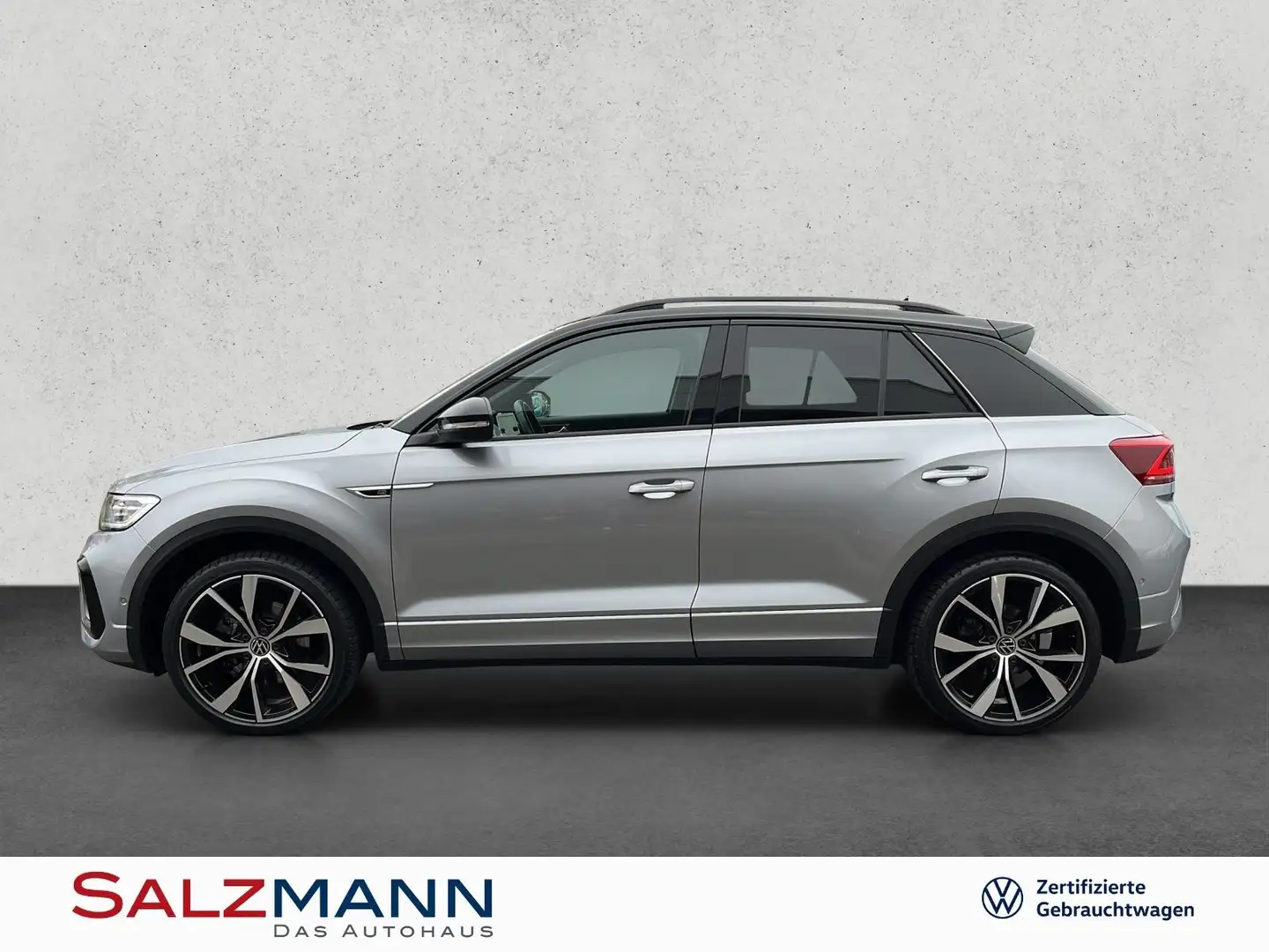 Volkswagen T-Roc 2.0 TSI DSG R-Line 4M Navi, AHK, Matrix-LE Silber - 2