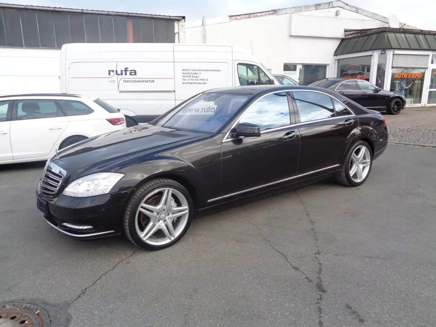 Mercedes-Benz S 600 Lang/73000 KM/Panorama/Euro 5  Voll Voll Nero - 2