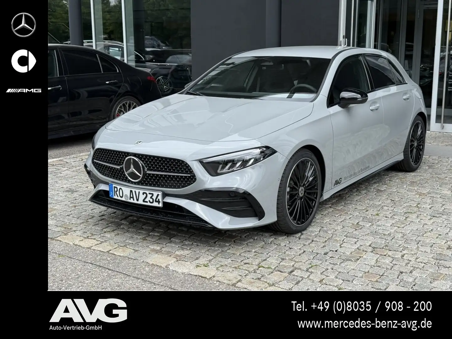 Mercedes-Benz A 200 A 200 AMG Special LED AHK Stndhzg HuD RF Night Grau - 1