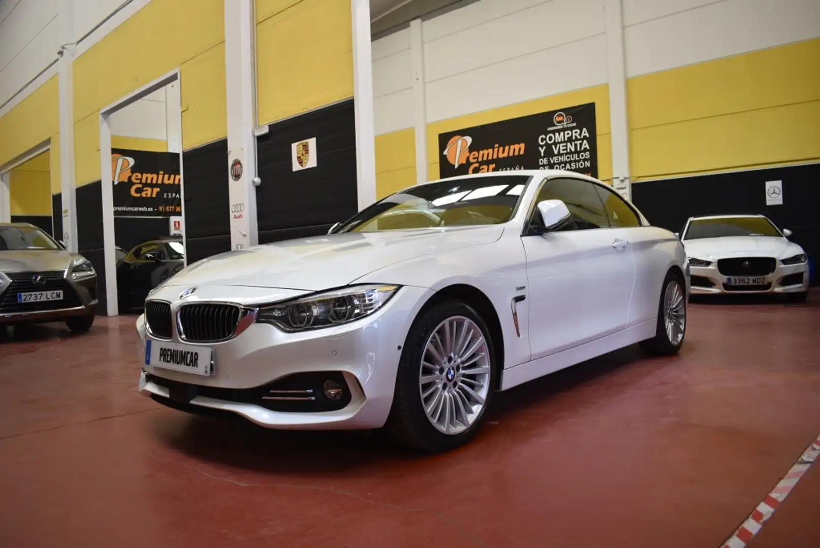 BMW 435 435dA xDrive Cabrio Wit - 1