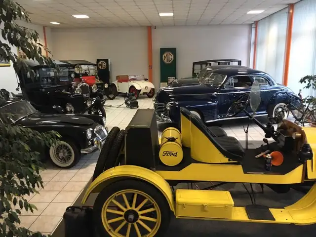 MG TF 1955  kürzlich restauriert racing green 12Vol