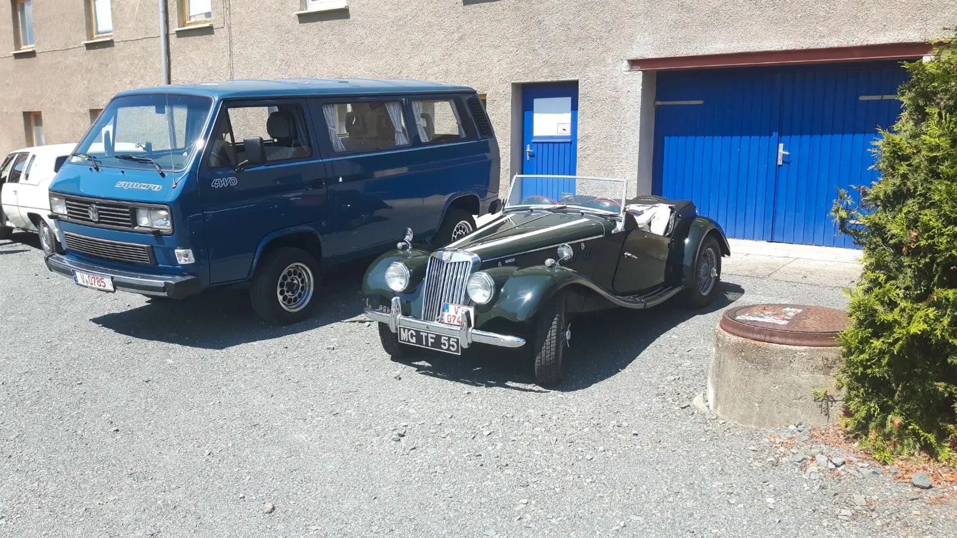 MG TF 1955  kürzlich restauriert racing green - 2