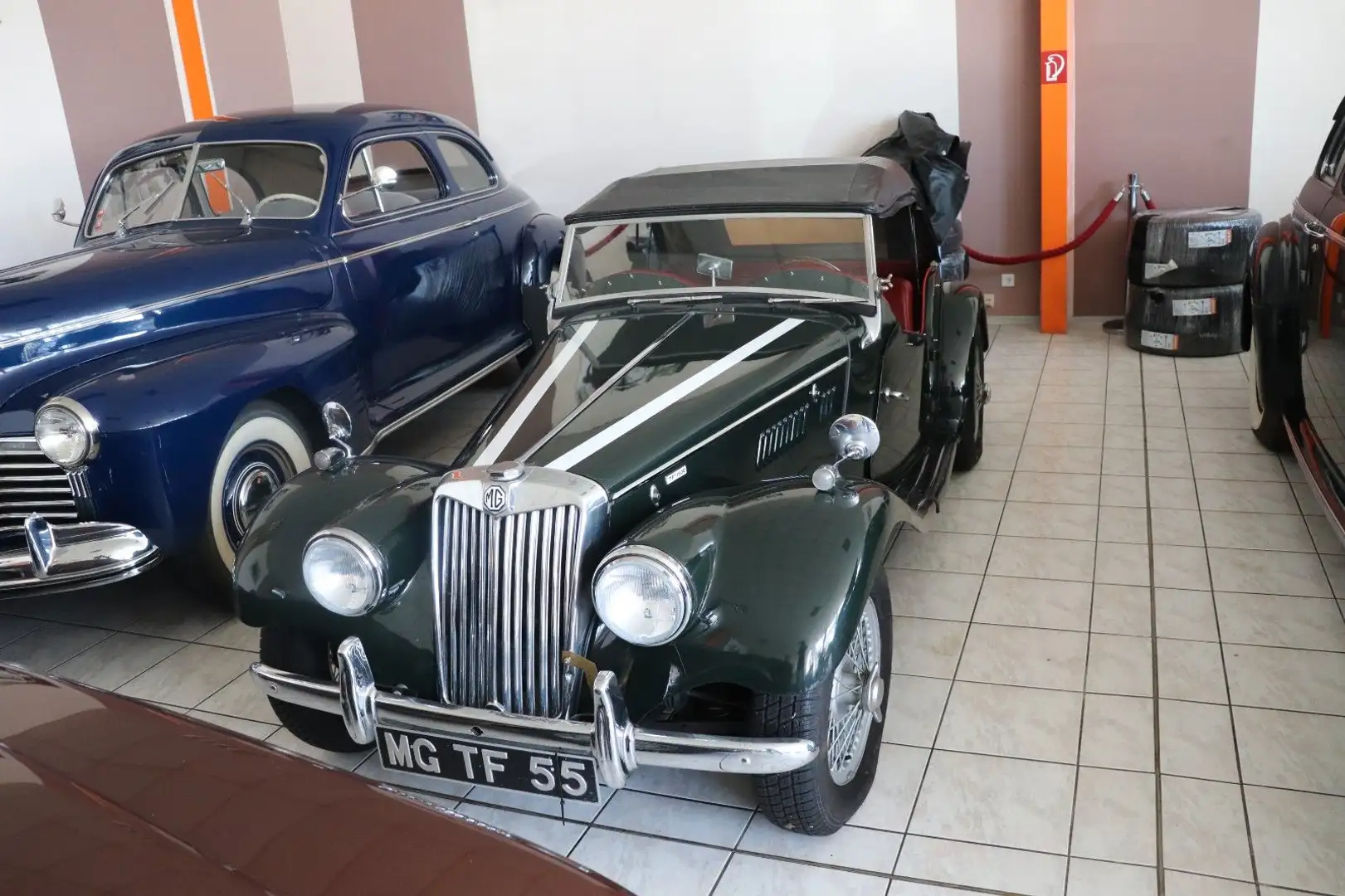 MG TF 1955 TF  kürzlich restauriert racing green - 1