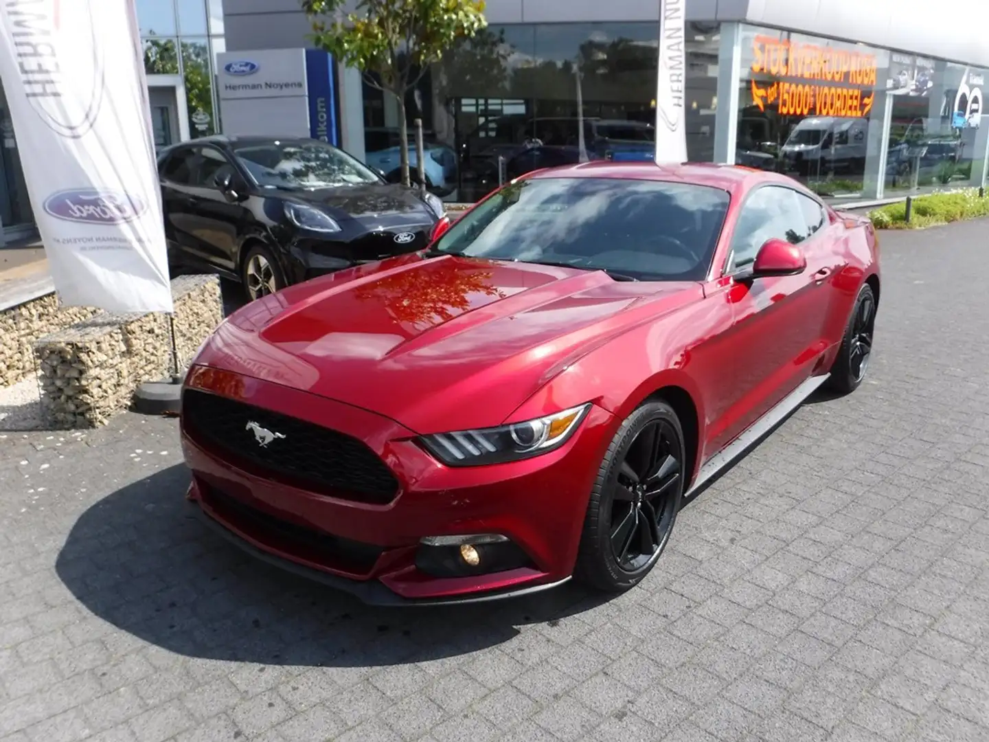 Ford Mustang EcoBoost AUT Rot - 2