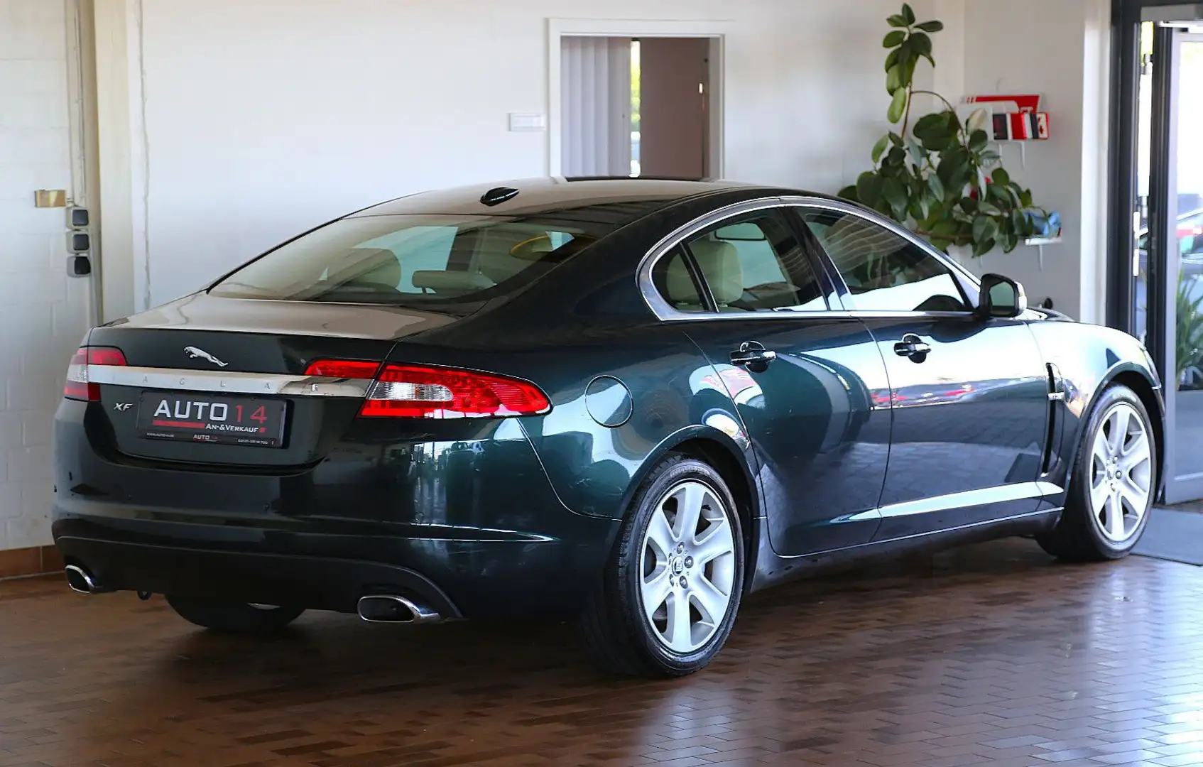 Jaguar XF 2.7 V6 D Premium Luxury Navi Leder Xenon Kam. Grün - 2