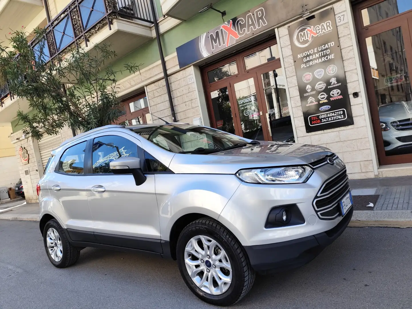 Ford EcoSport 1.5 TDCi 95CV Titanium PERFETTA Gris - 1