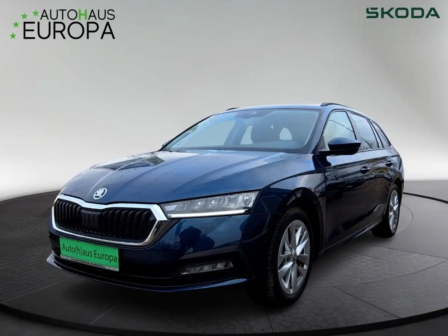 Skoda Octavia Combi 1.0 TSI Ambition KlimaA SmartLink LED PDC Blau - 1