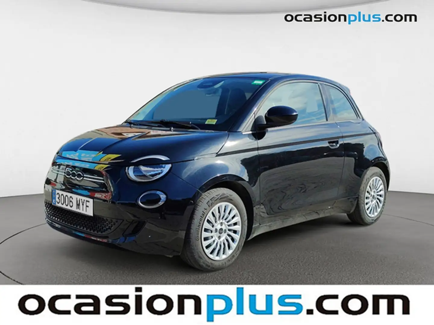 Fiat 500e Action 70KW Negro - 1