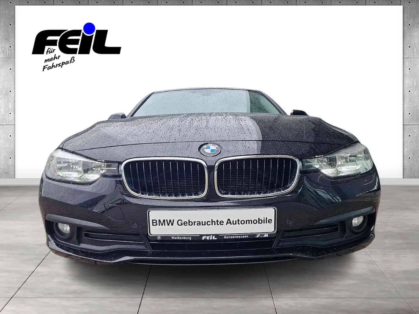BMW 316 d Advantage Tempomat USB Klimaaut. Shz PDC Nero - 2