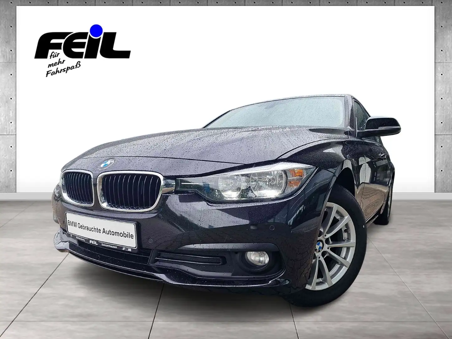 BMW 316 d Advantage Tempomat USB Klimaaut. Shz PDC Nero - 1