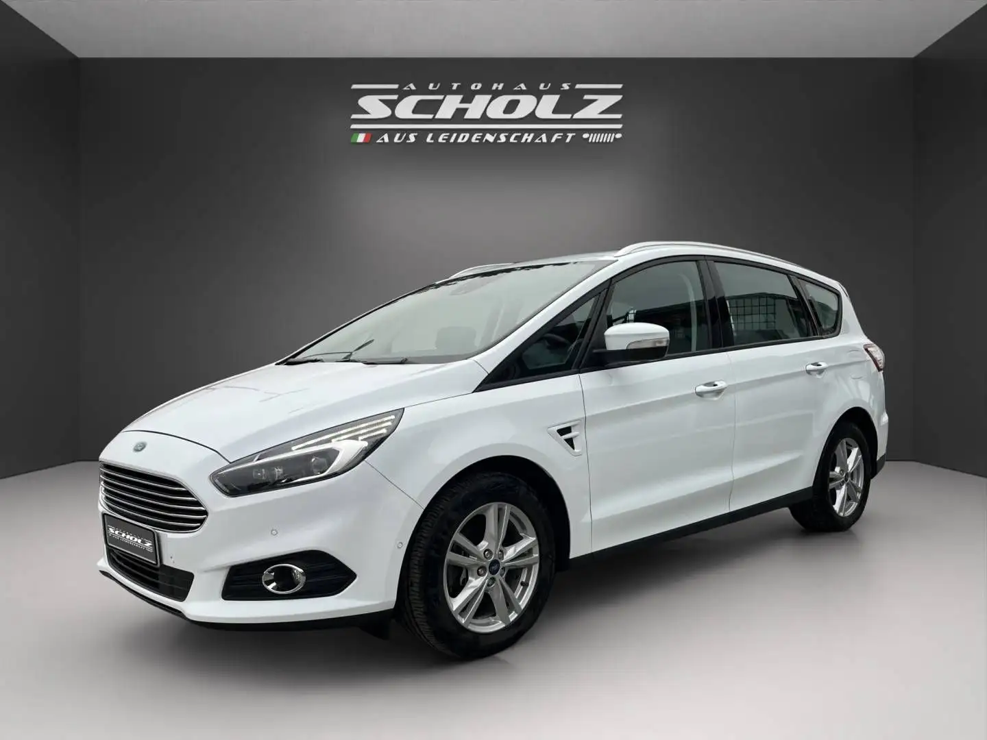 Ford S-Max 2.0 EcoBlue Business Blanc - 1