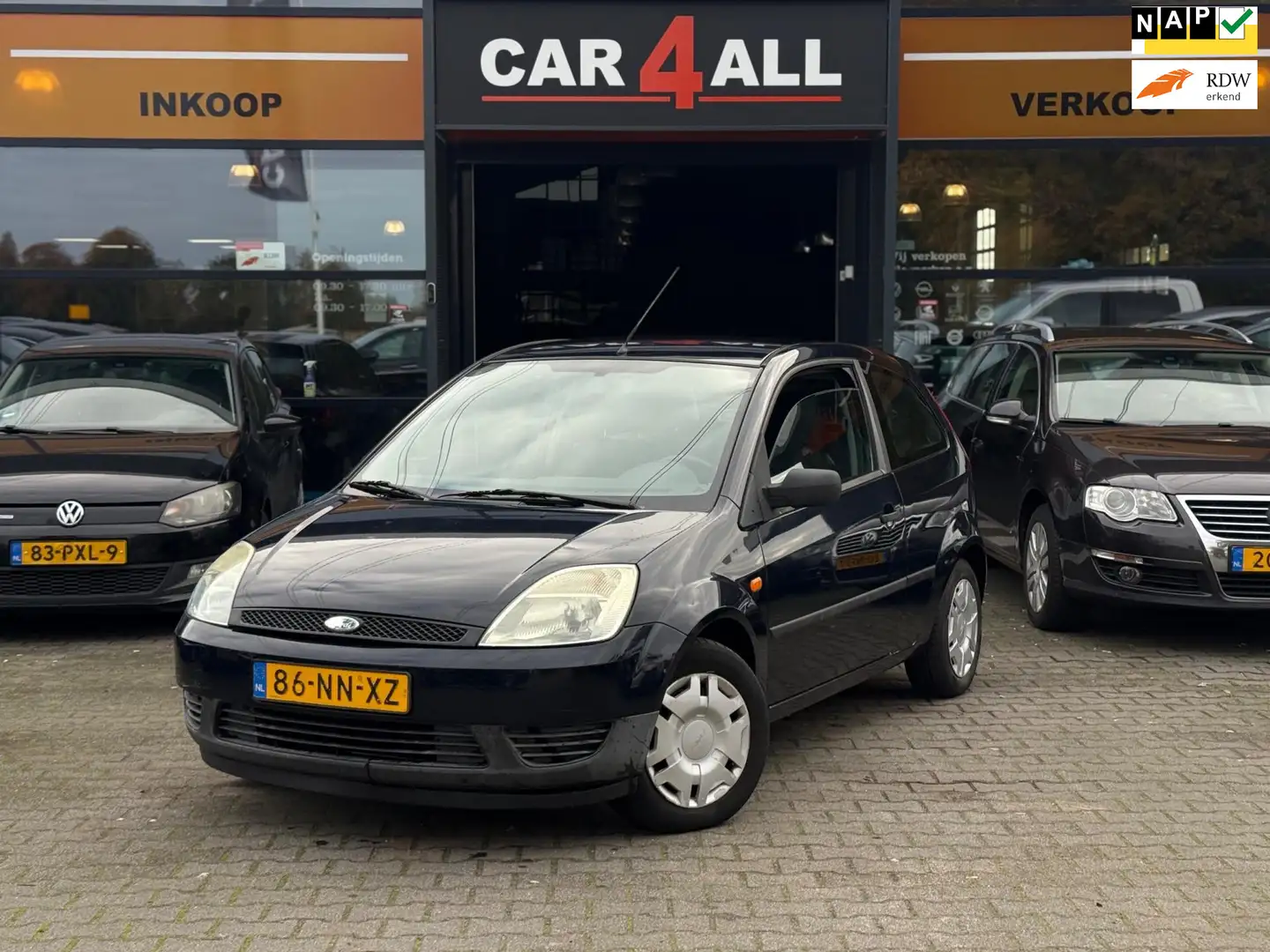 Ford Fiesta 1.4-16V Ambiente AUTOMAAT/RIJDT PERFECT/NAP// Blauw - 1