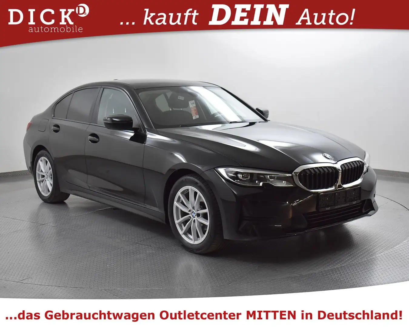 BMW 318 d Advantage NAVI PLUS+LED+SHZ+DAB+PDC+TEMP+M Negro - 1