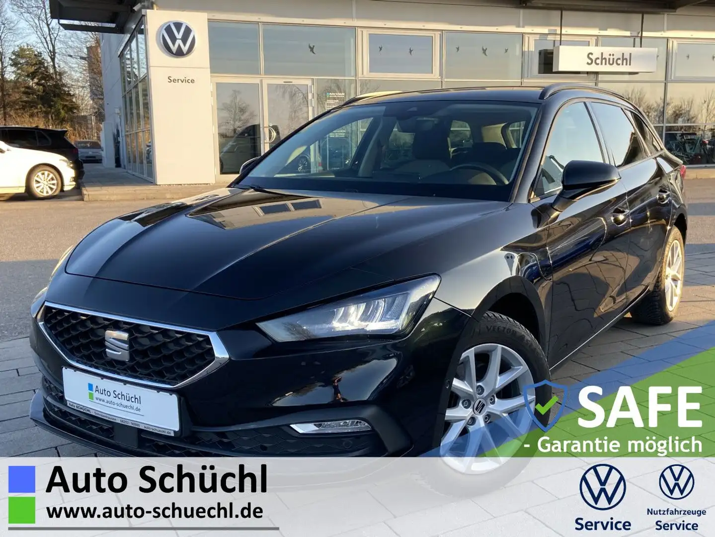 SEAT Leon ST 1.5 eTSI DSG Style NAVI-PRO+LED+VIRTUAL- Schwarz - 1
