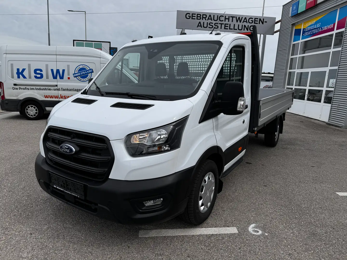 Ford Transit 2.0 Ecoblue EK Pritsche 350 L3 Trend LAGERBONUS Weiß - 1