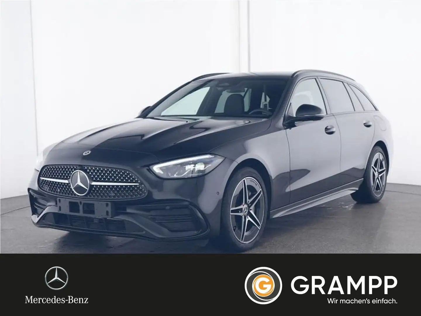 Mercedes-Benz C 300 T e AMG Advanced Pano/Distronic/AHK Schwarz - 1