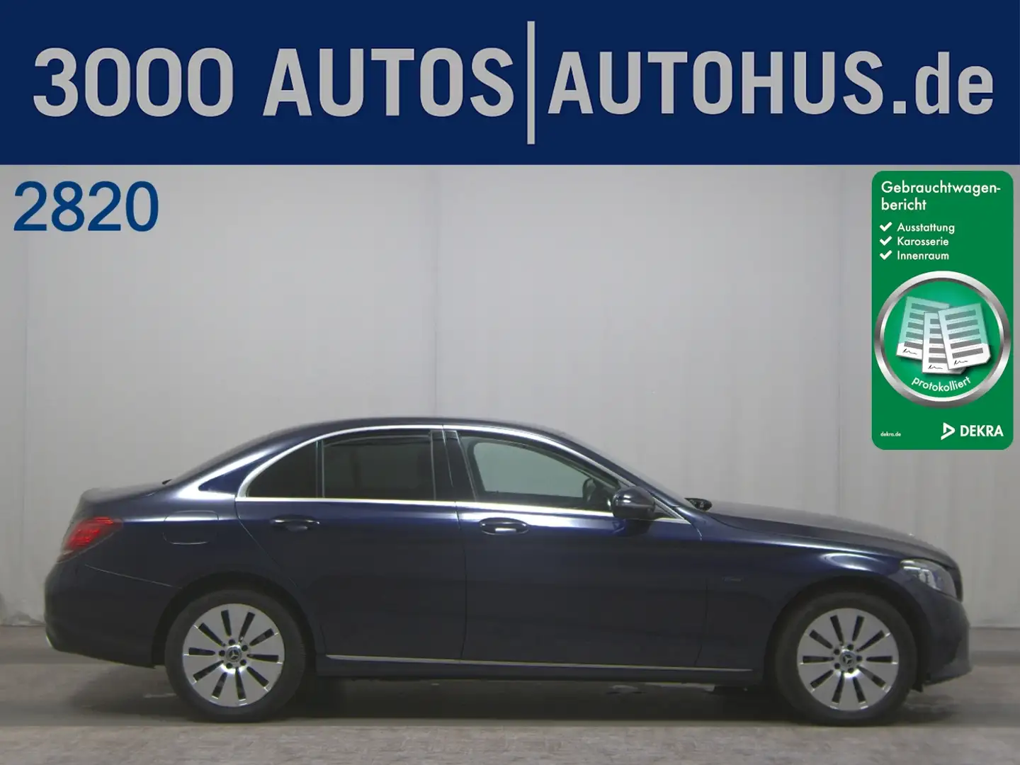 Mercedes-Benz C 300 de  Avantgarde LED Navi ACC KeyLess RFK Blau - 1