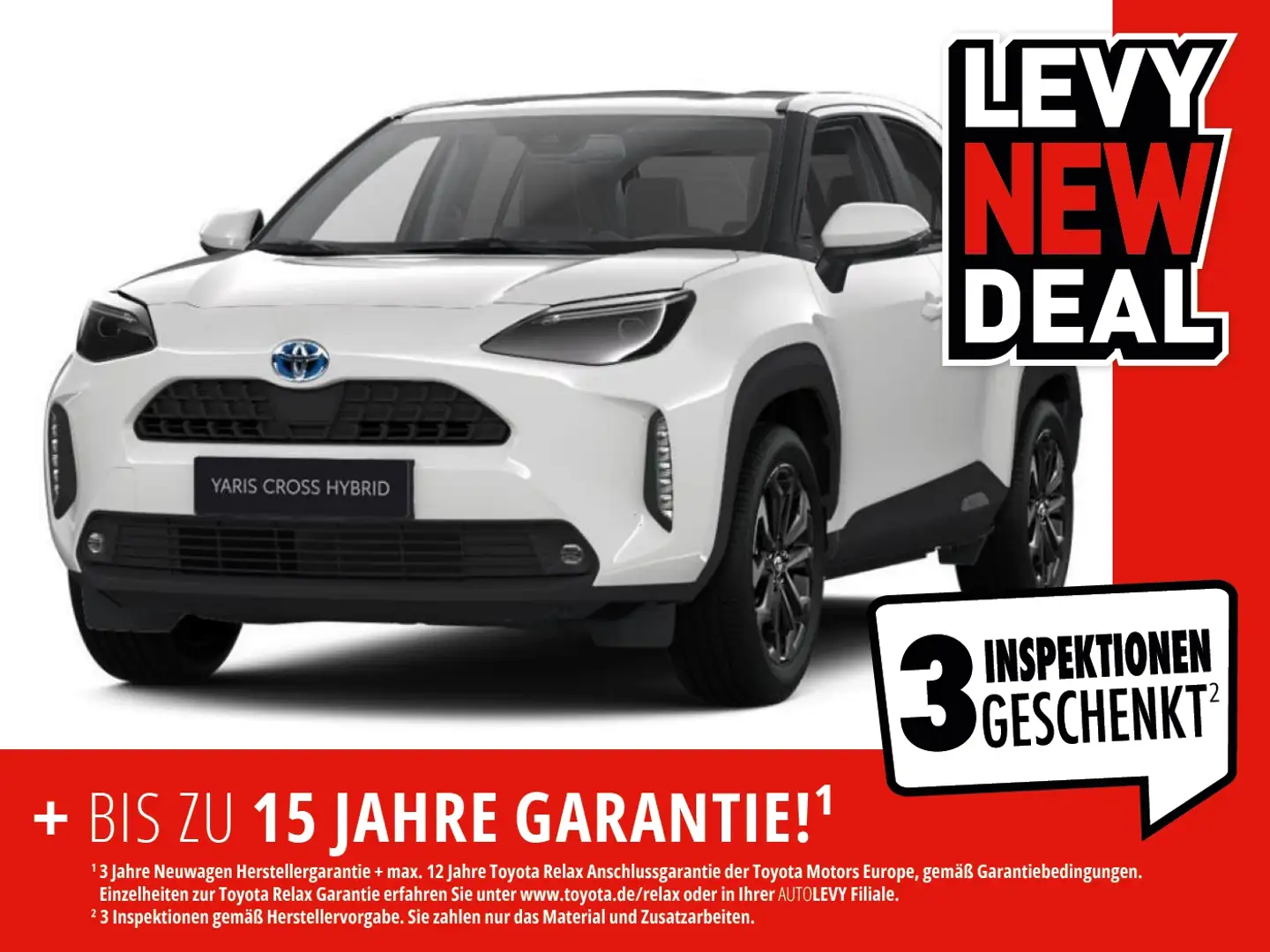 Toyota Yaris Cross Hybrid Teamplayer SummerSpecial1,99% Weiß - 1