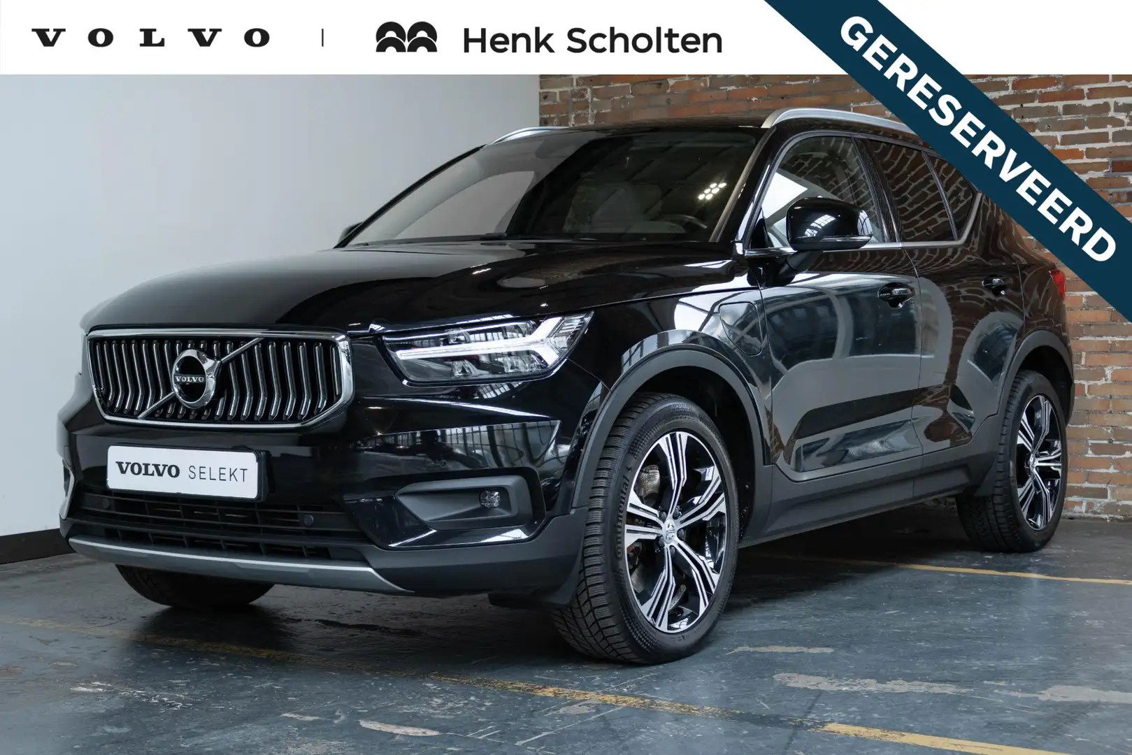 Volvo XC40 T4 Recharge Inscription | Blond Lederen bekleding Schwarz - 1
