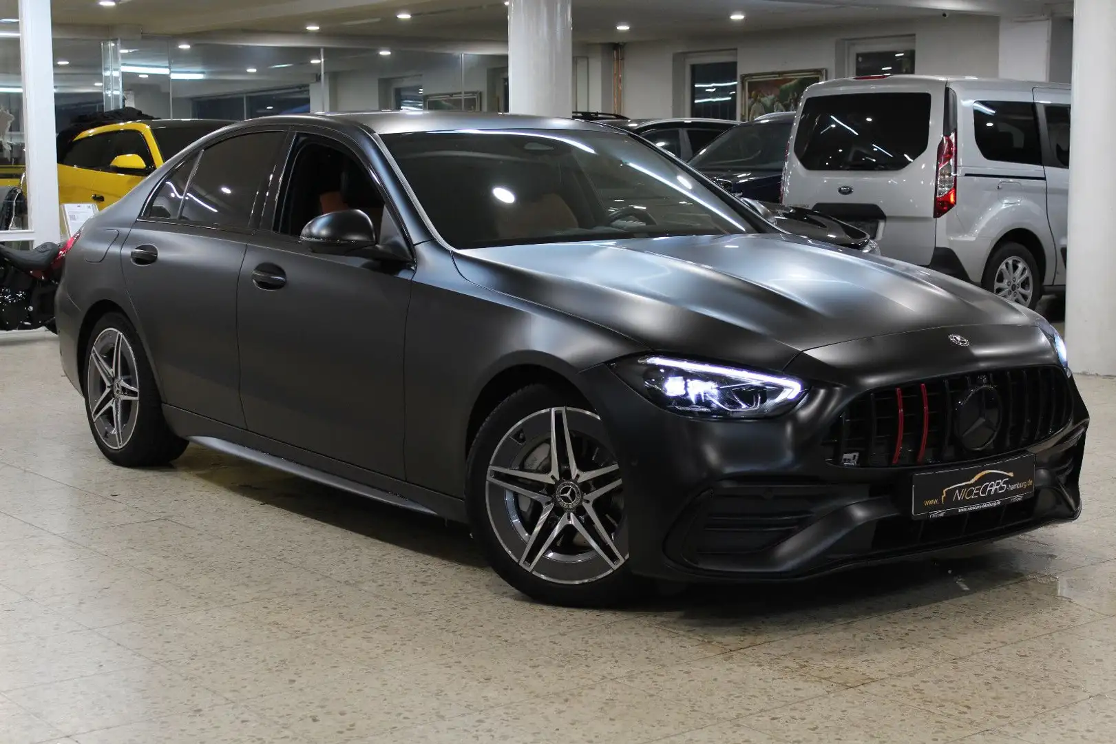 Mercedes-Benz C 200 "4Matic"AMG-LINE"360"Memory"Bi-Color Leder" Argent - 1