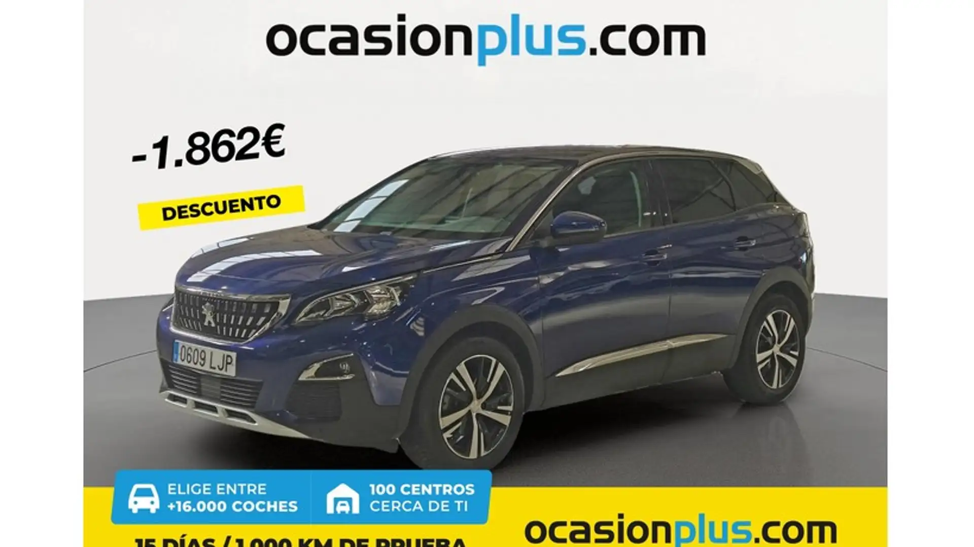 Peugeot 3008 1.2 PureTech S&S Allure 130 Azul - 1