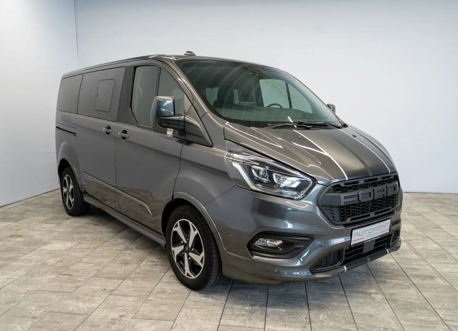 Ford Tourneo Custom 320 L1 Sport °Garantie 04.2027° Grau - 2