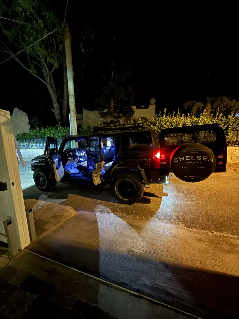 HUMMER H3 3.5 Benz/Gpl 63.000 miglia allestim chelsea truck Negro - 1