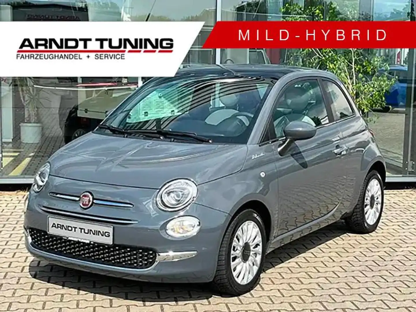 Fiat 500 1,0MildHybrid DolceVita Pano Klima DAB Touch Gris - 1