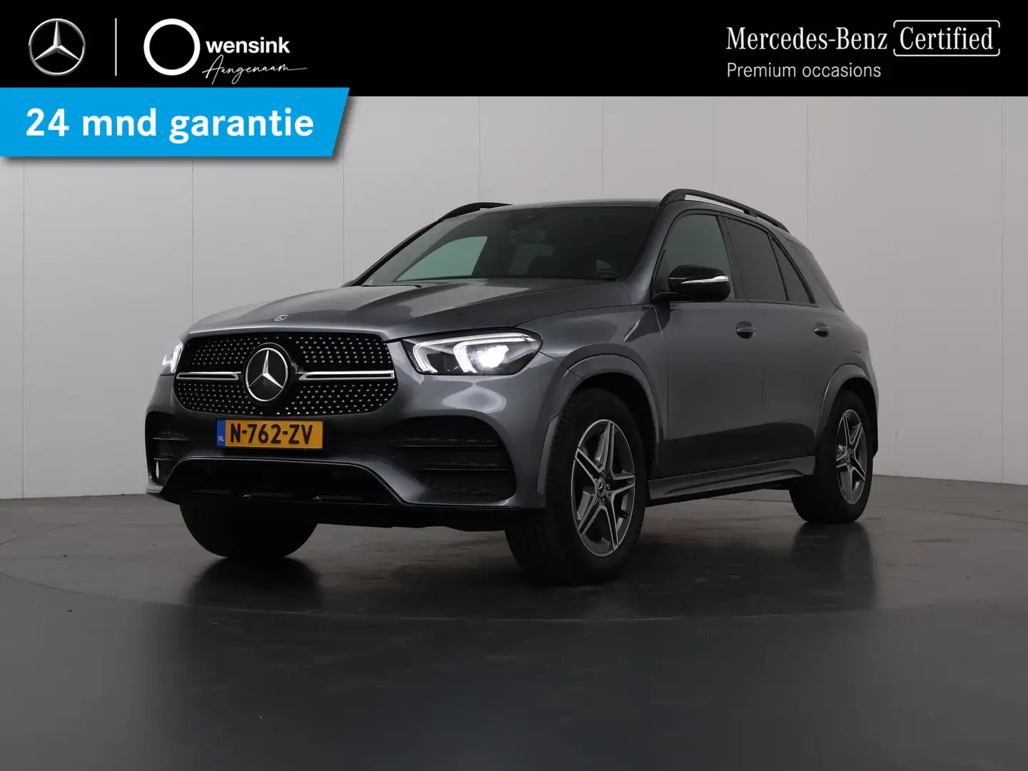 Mercedes-Benz GLE 350 e 4MATIC | AMG line | Night | Stoelverwarming | Pa Grijs - 1