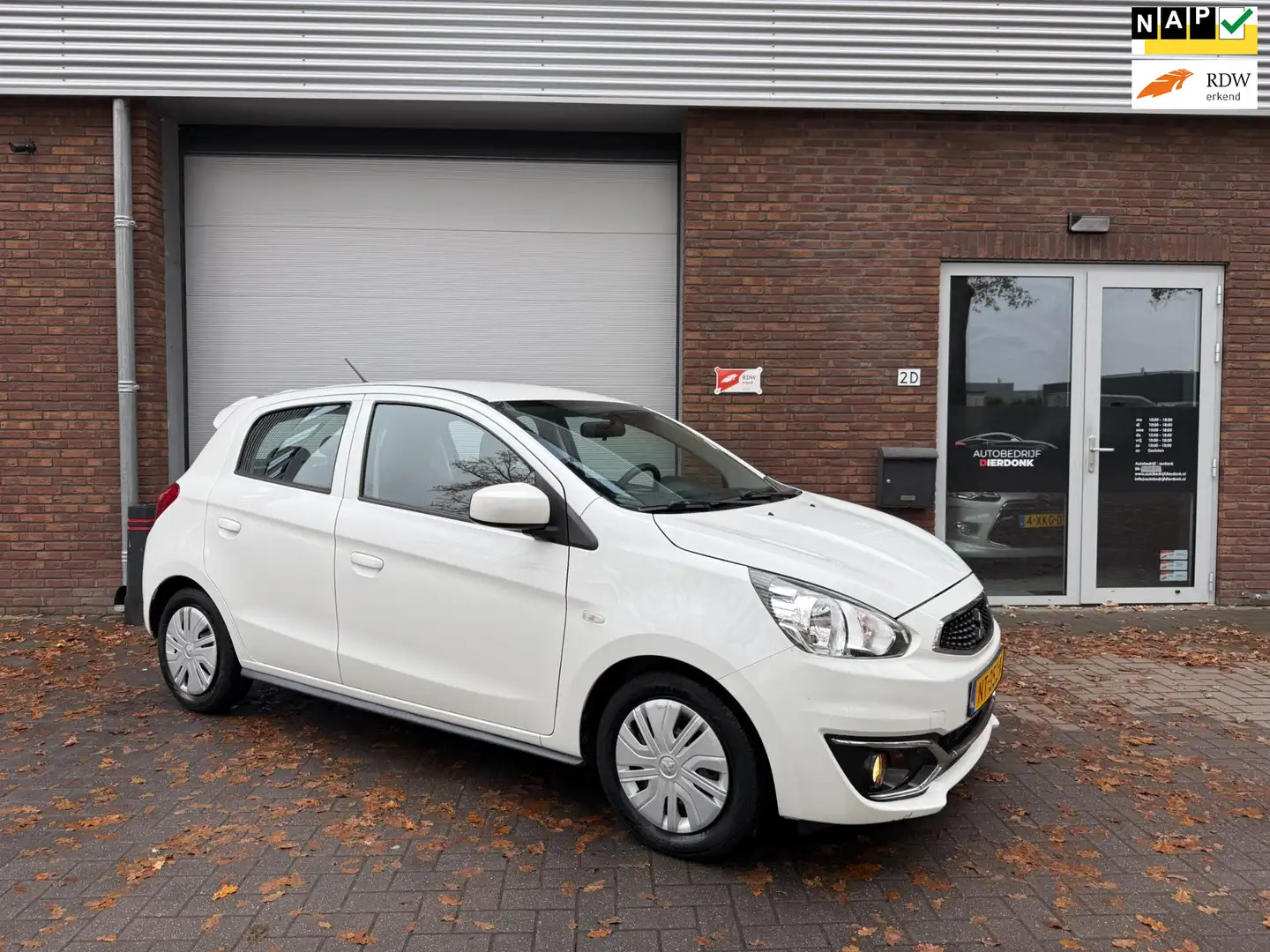 Mitsubishi Space Star 1.0 Cool+|AIRCO|NIEUWE APK|LEUKE AUTO Bianco - 1